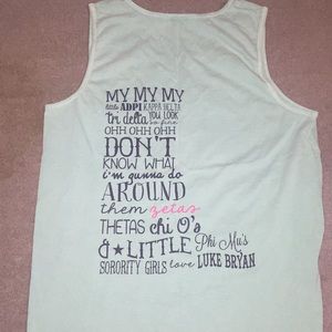 Zeta Tau Alpha tank top